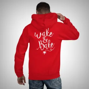 Wake and Bake - Heavy Unisex Hoodie