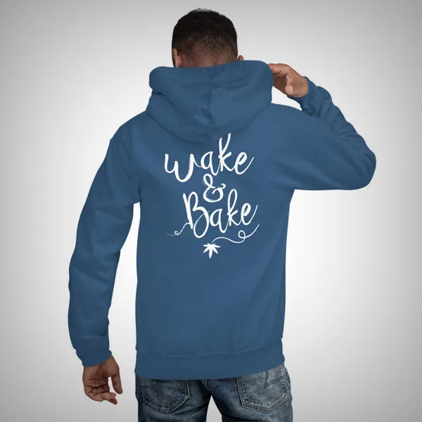 Wake and Bake - Heavy Unisex Hoodie
