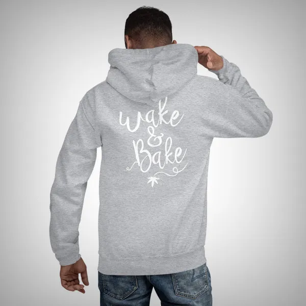 Wake and Bake - Heavy Unisex Hoodie