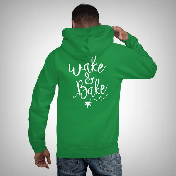 Wake and Bake - Heavy Unisex Hoodie