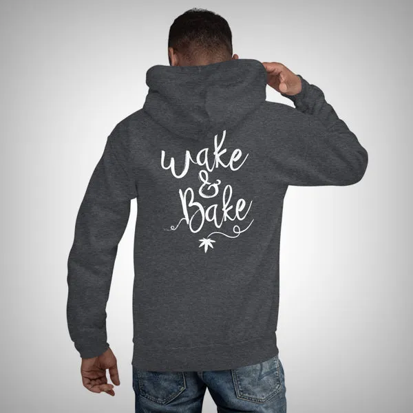 Wake and Bake - Heavy Unisex Hoodie