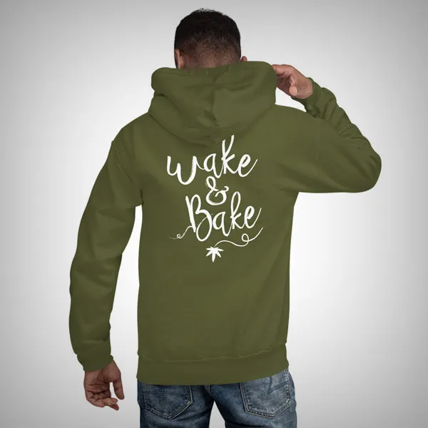 Wake and Bake - Heavy Unisex Hoodie