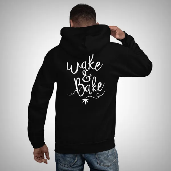 Wake and Bake - Heavy Unisex Hoodie